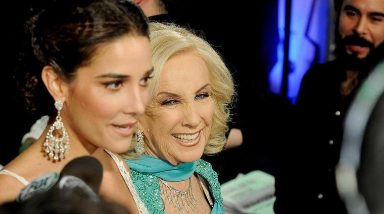 Mirtha Legrand y Juana Viale.