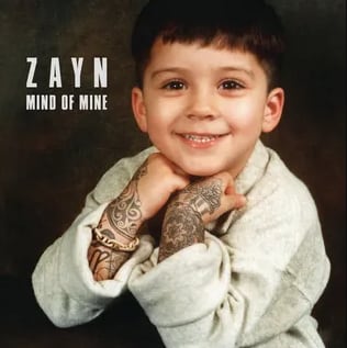 La portada de Zayn Malik en "Mind of mind" similar a la de Trueno