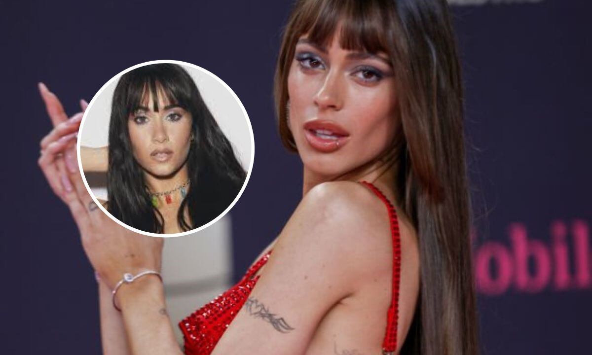 Tini Stoessel sorprendió con su look en los Premios Lo Nuestro: “vestida de Aitana para recuperar a Sebastian Yatra”