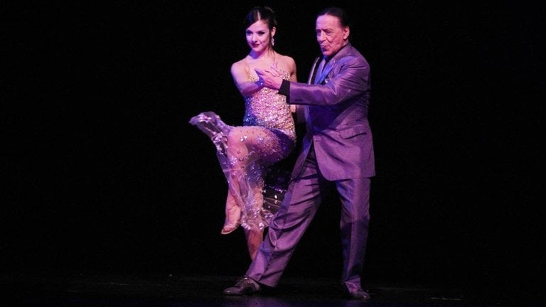 Juan Carlos Copes en Tango Porteño (Foto: Verónica Guerman)