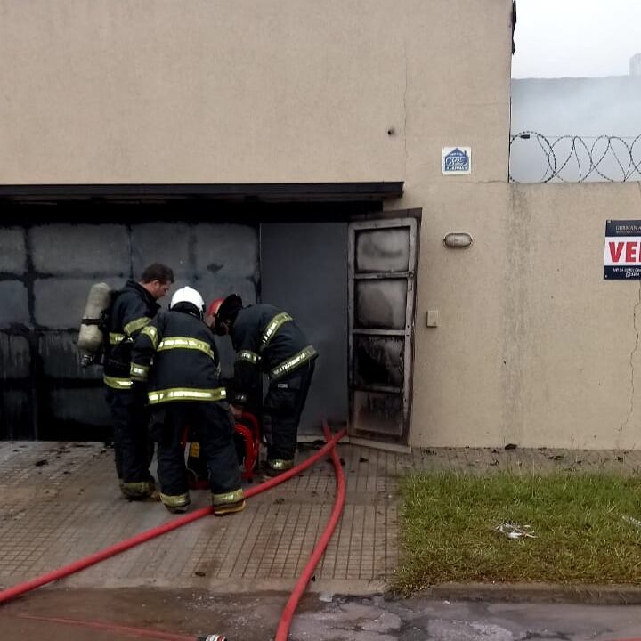 Incendio en una vivienda