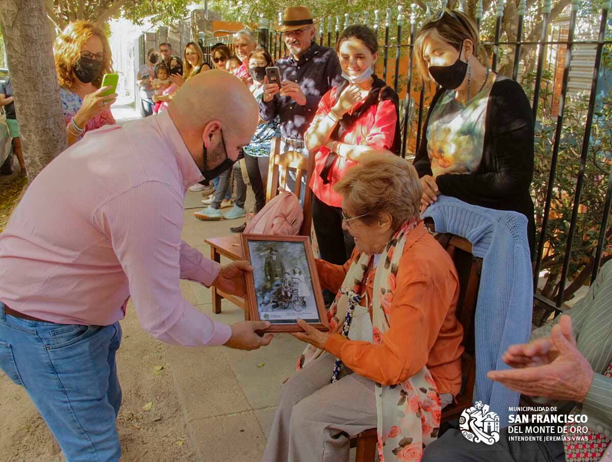 San Francisco del Monte de Oro homenajeó a Cornelio P. Moyano