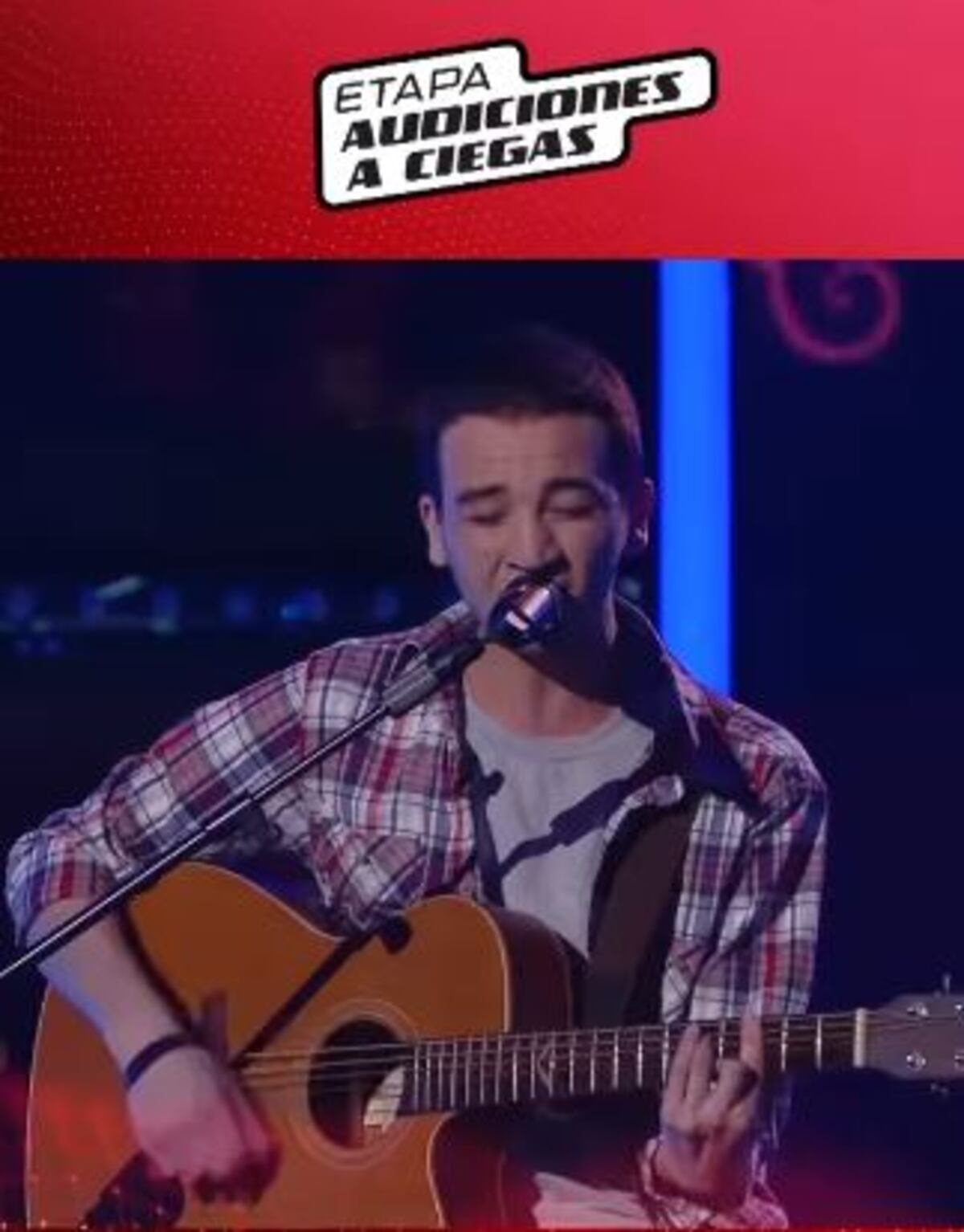 Es gualeguaychuense Thomas Spagnol, se presentó en La Voz Argentina y sorprendió al jurado