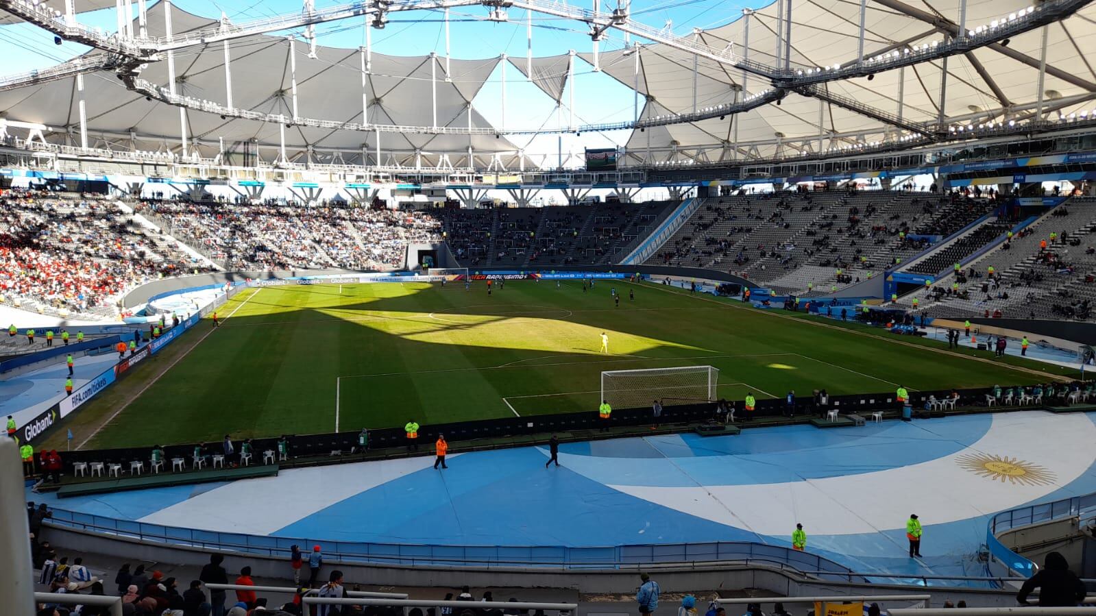 Así estaba el Estadio en la final del Mundial Sub 20