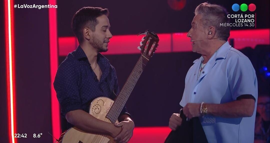 El lujanino Pablo García eligió a Ricardo Montaner.