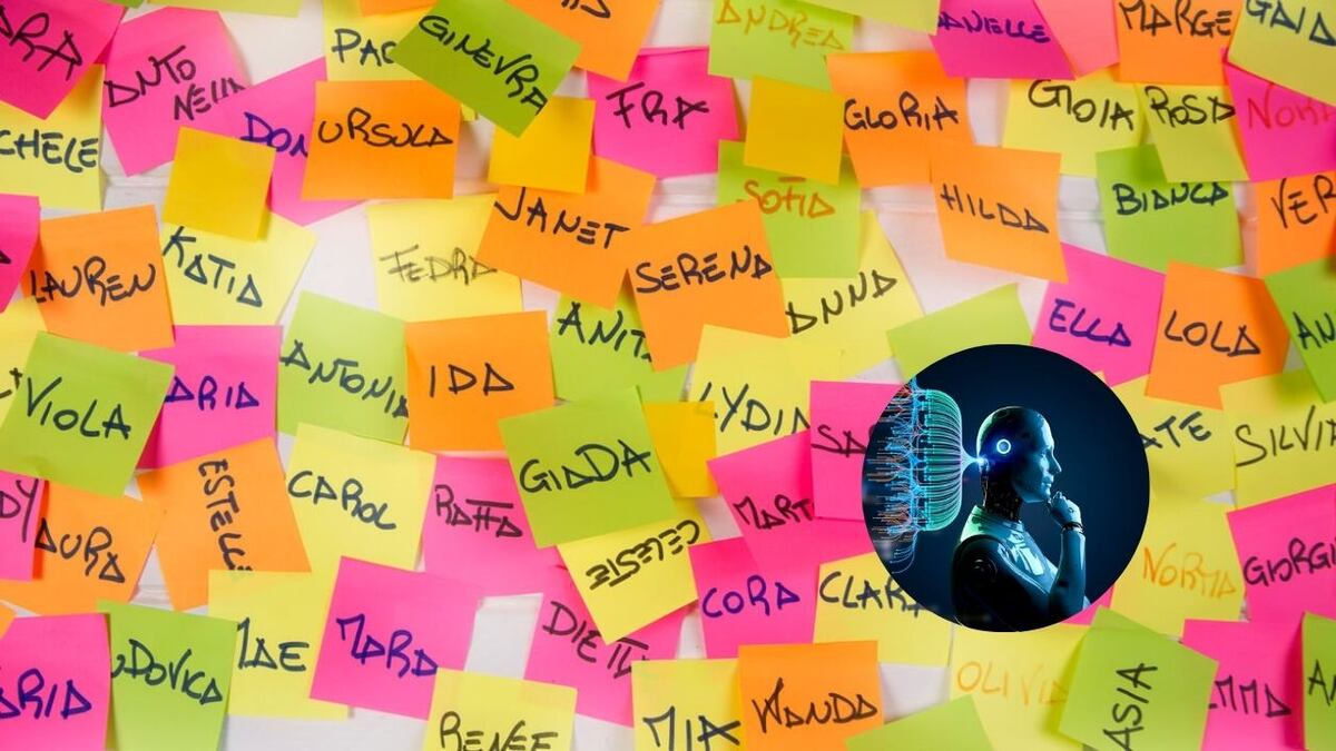 ¿Era obvio? La inteligencia artificial reveló el nombre de mujer y hombre más usado del mundo