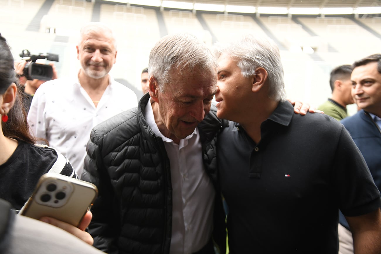 Presentaron el proyecto para remodelar el estadio Kempes llevando la capacidad a 72 mil personas. (Ramiro Pereyra/la Voz)