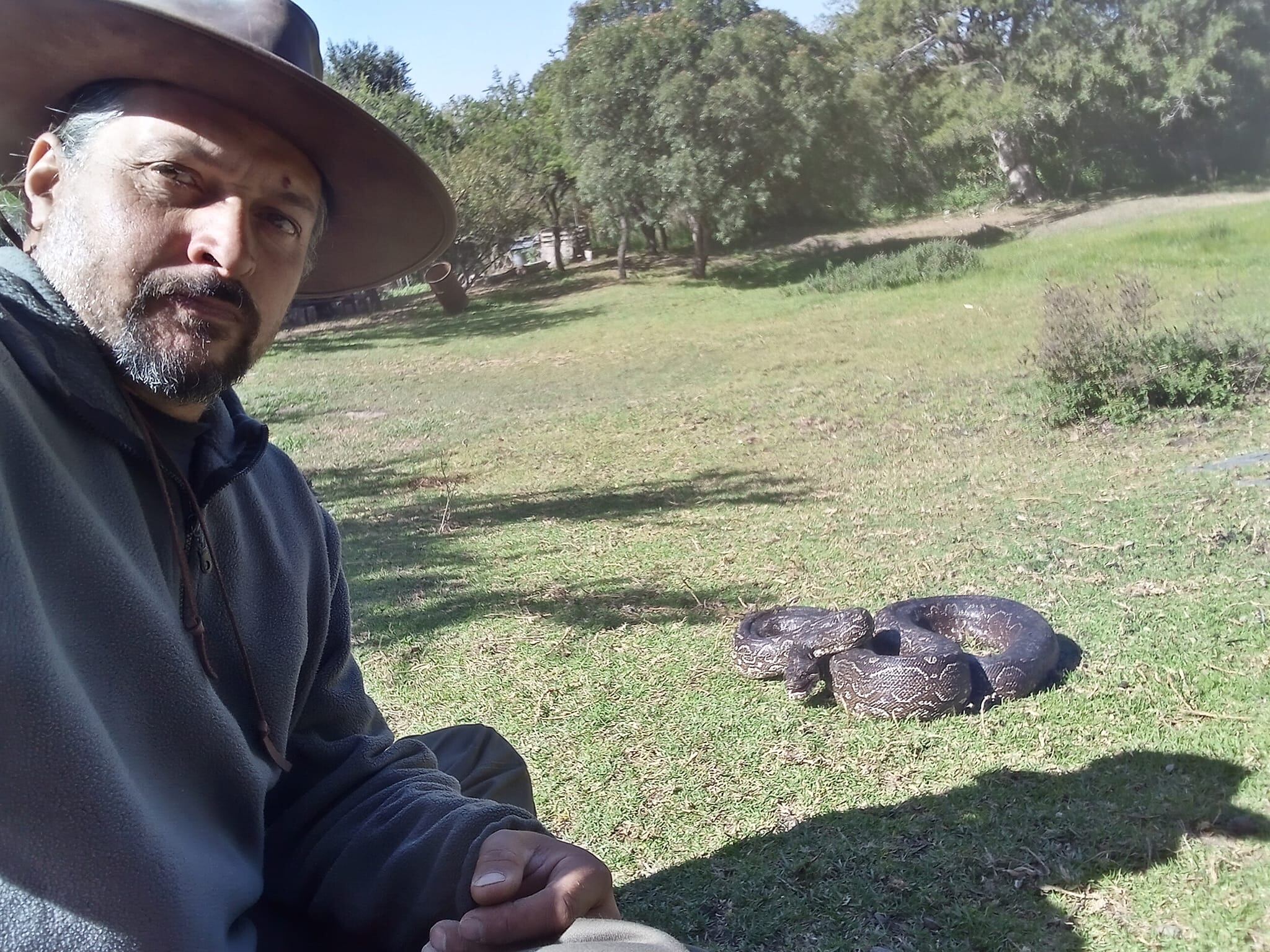 Fernando Leguizamón. Rescatista de animales de San Luis