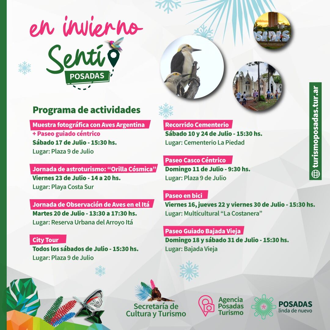 Actividades para "En invierno sentí Posadas"