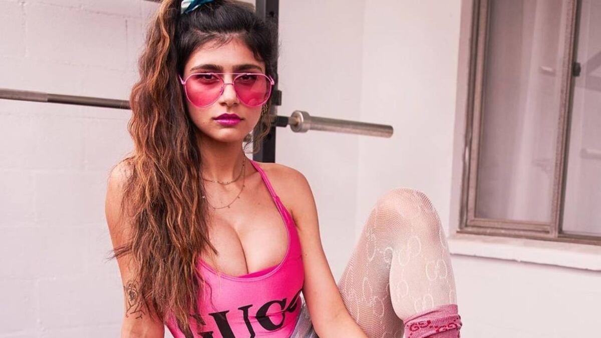 A cara lavada y con el maquillaje corrido: Mia Khalifa se animó a mostrarse al natural