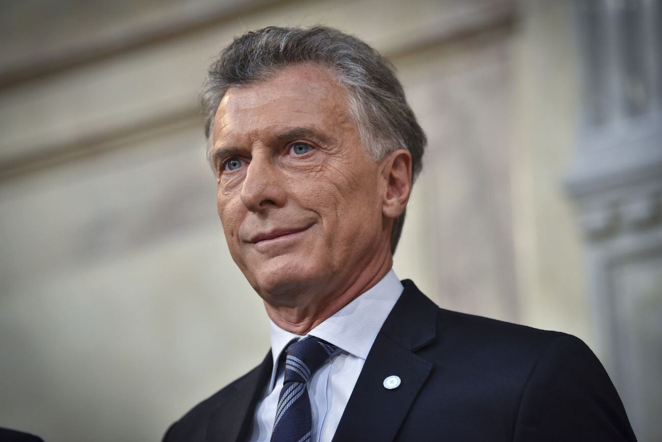 El expresidente Mauricio Macri el 10 de diciembre de 2019 . (DPA)