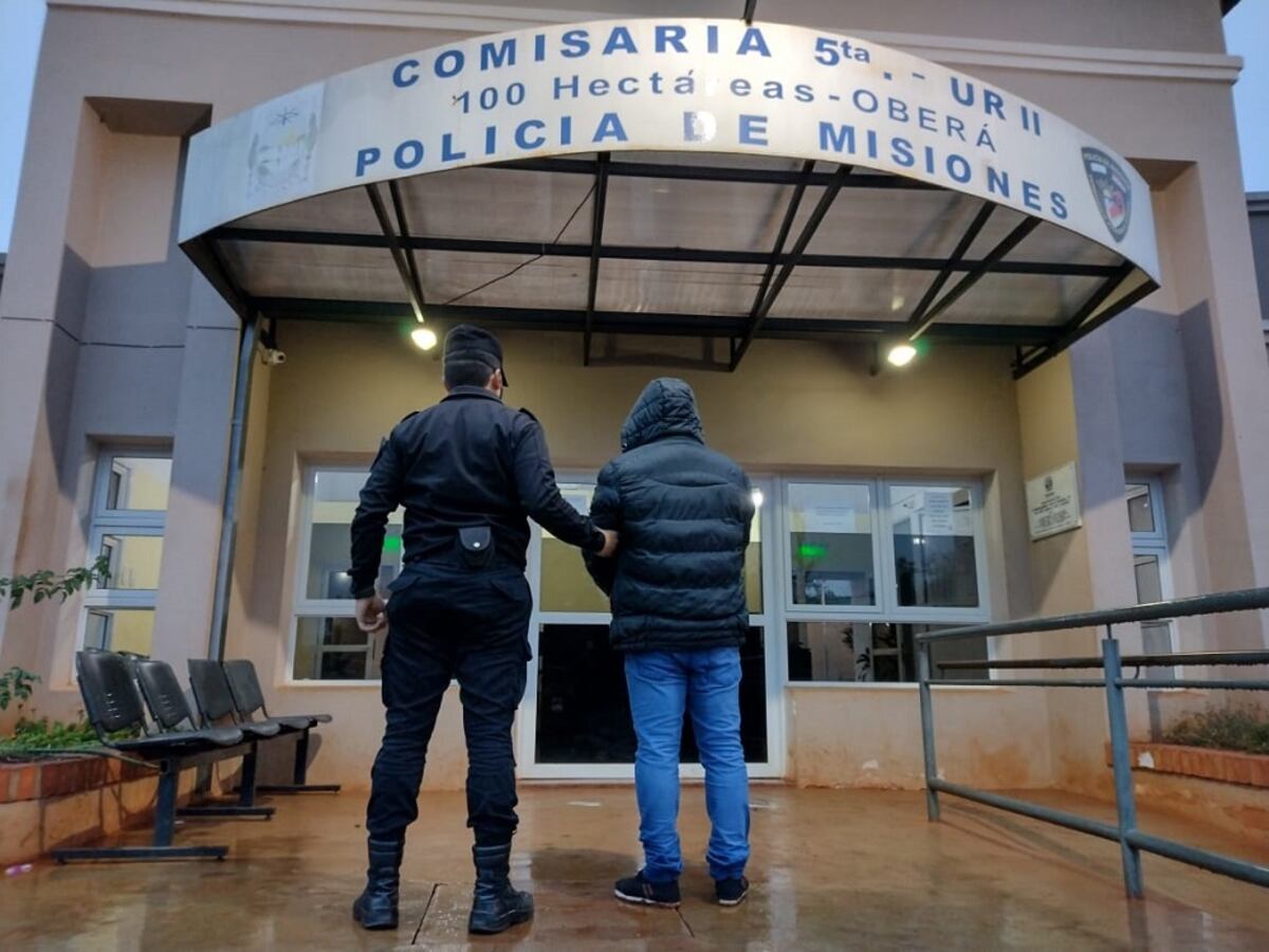 Violento terminó detenido tas amenazar de muerte a sus vecinos