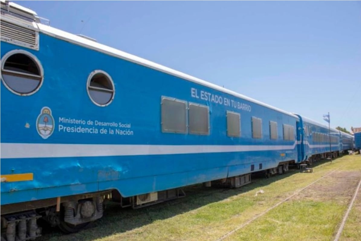 Inauguración del Tren Social en Chascomús