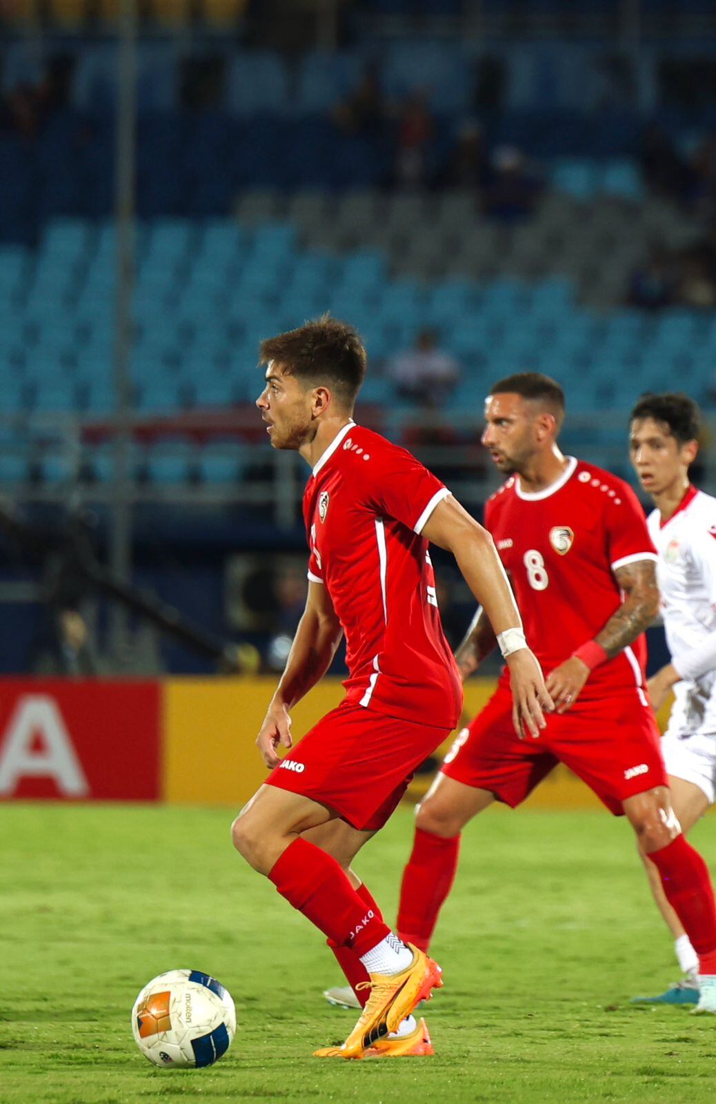 Luis Abraham, cordobés de Estudiantes de Río Cuarto, jugó para la Selección de Siria.