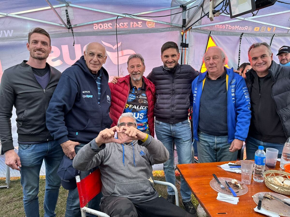 Maximiliano Pullaro pasó por Rafaela e hizo campaña en el Autódromo en la previa del TC