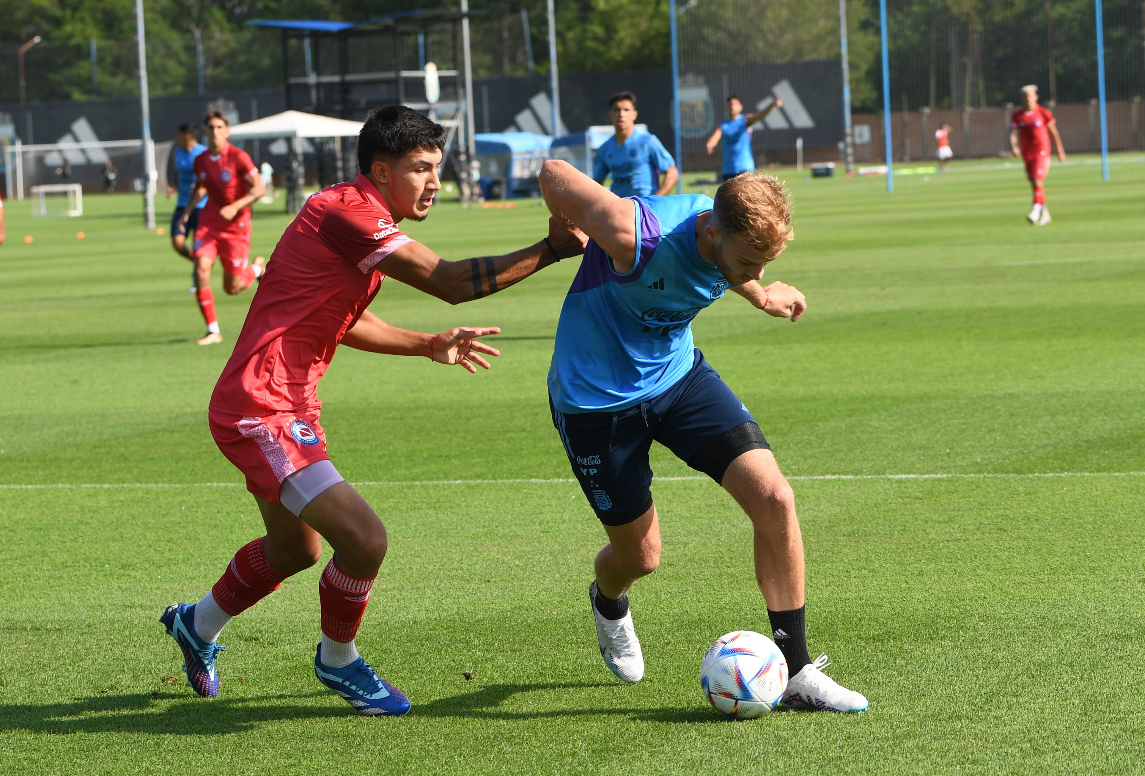 Amistoso entre la Sub 23 y Argentinos Juniors.