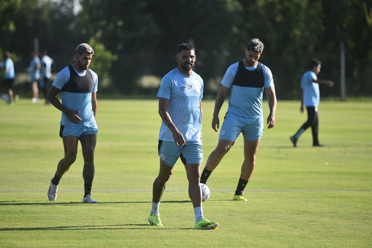 Entrenamiento de Belgrano en Villa Esquiu
 (Pedro Castillo / La Voz)