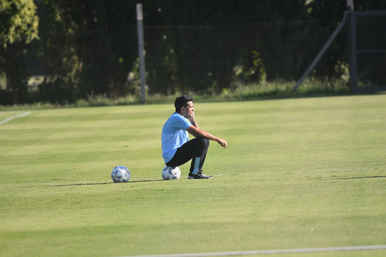 Entrenamiento de Belgrano en Villa Esquiu
 (Pedro Castillo / La Voz)