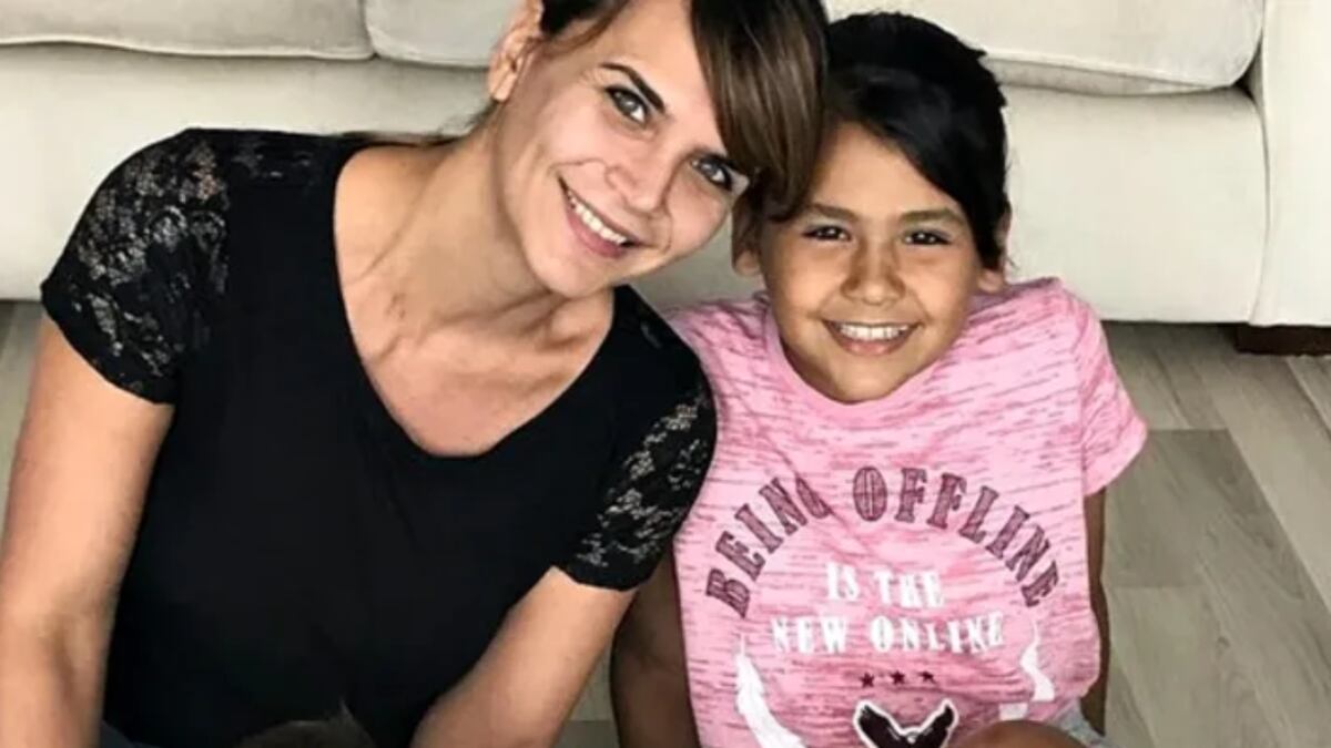 Igualita a mamá: así está hoy Uma, la hija adolescente de Amalia Granata y el Ogro Fabbiani