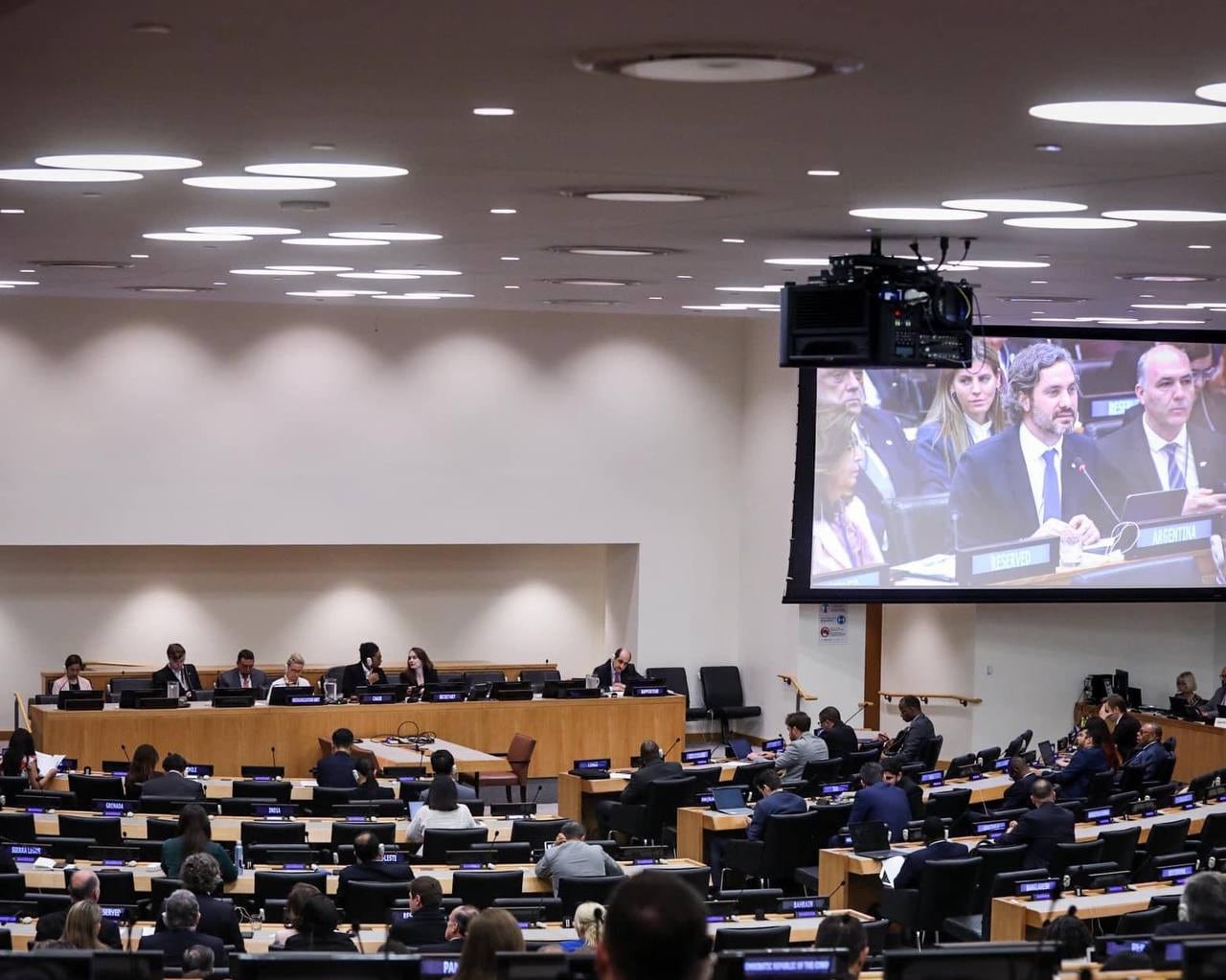 El intendente de Tolhuin participó de la delegación Argentina en la ONU