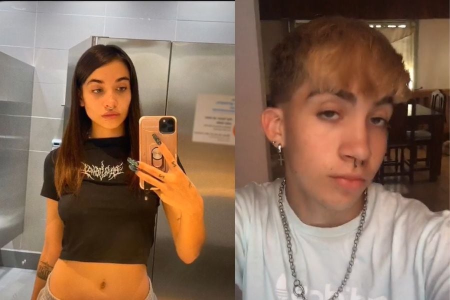 El doble de María Becerra en TikTok.