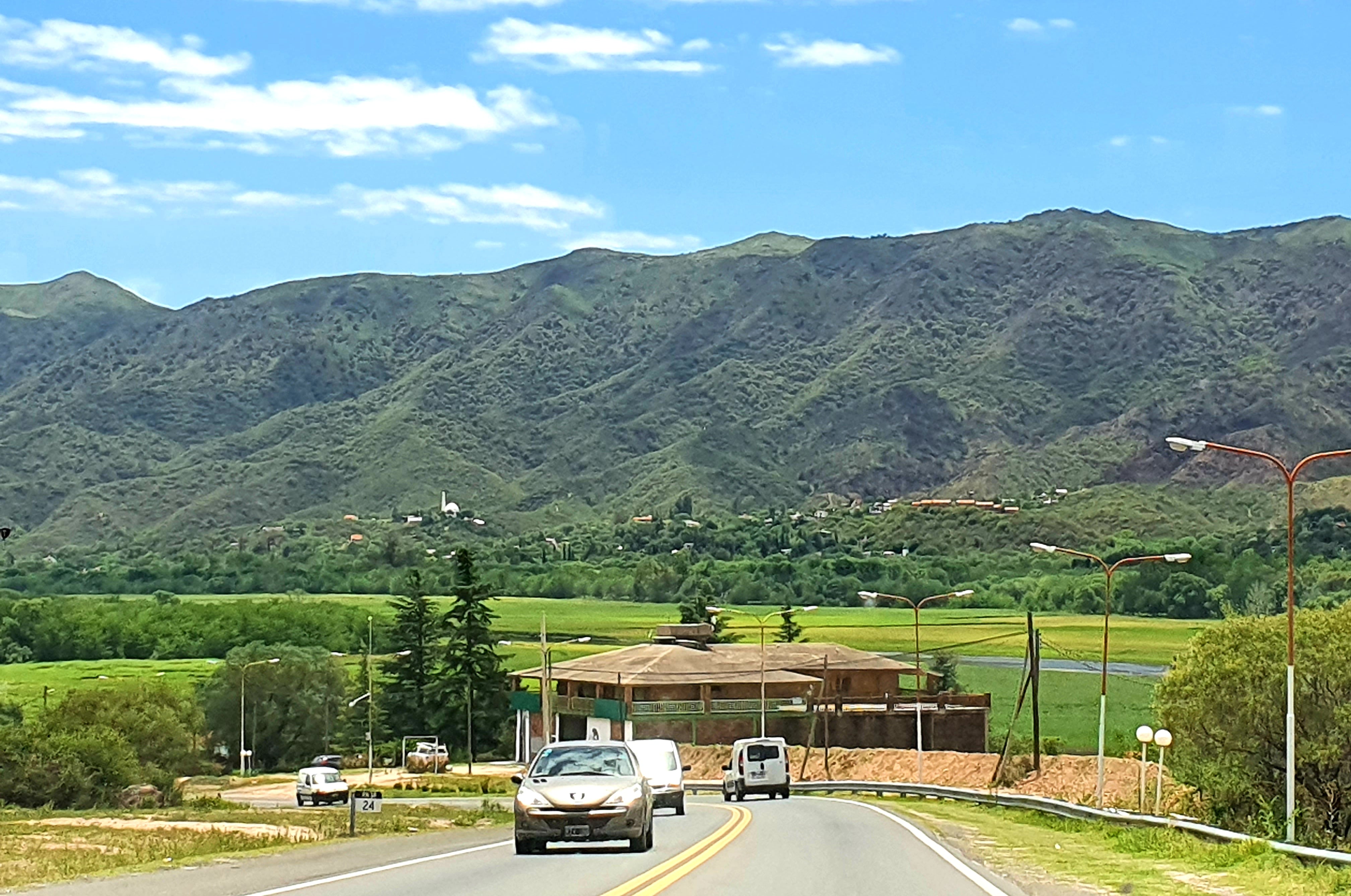 Sierras cordobesas, Villa Parque Síquiman en diciembre de 2020.