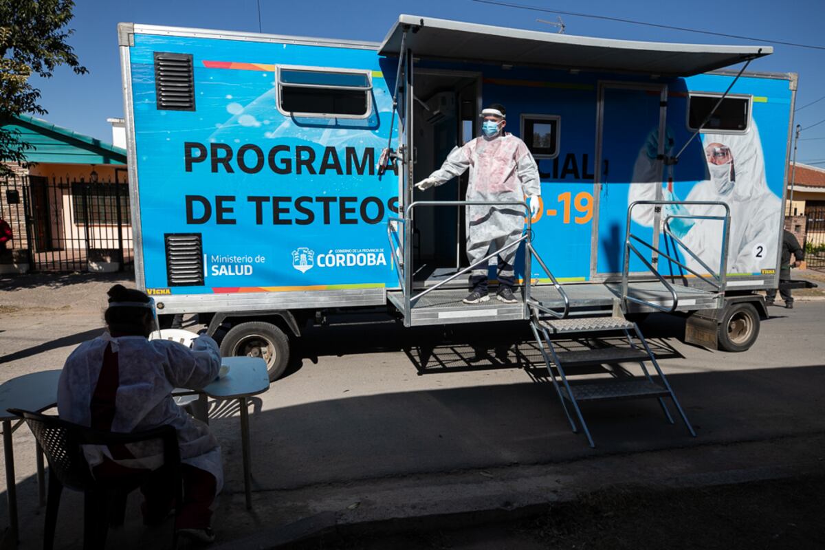 Los barrios de Córdoba donde habrá testeos gratuitos de coronavirus