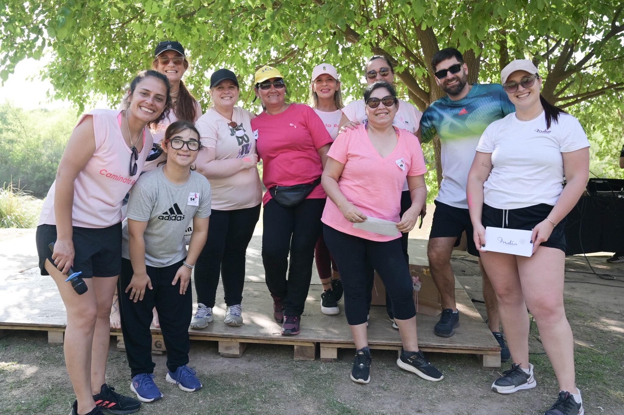 Segunda Caminata Rosa en Arroyito