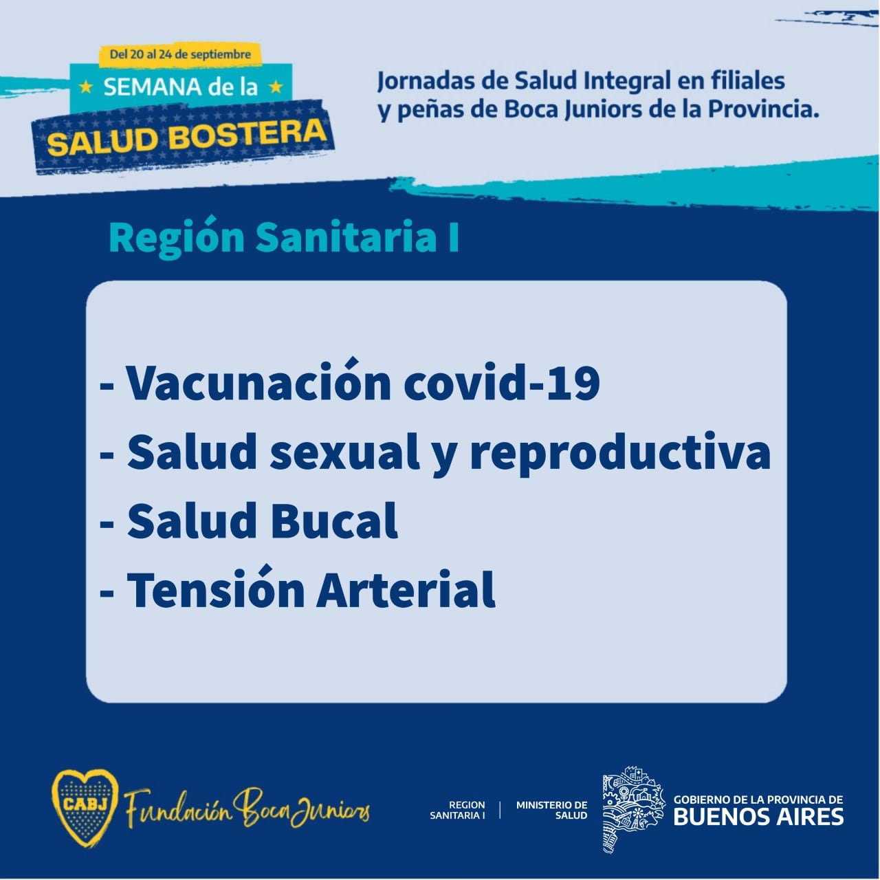 Tres Arroyos se suma a la “Semana de la Salud Bostera”