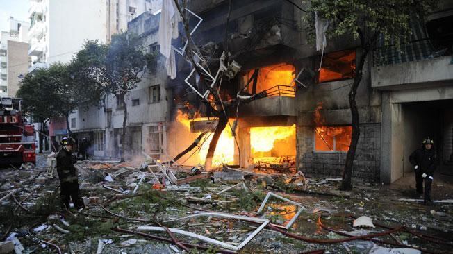 EXPLOSIÓN EN ROSARIO. (AP/Archivo).