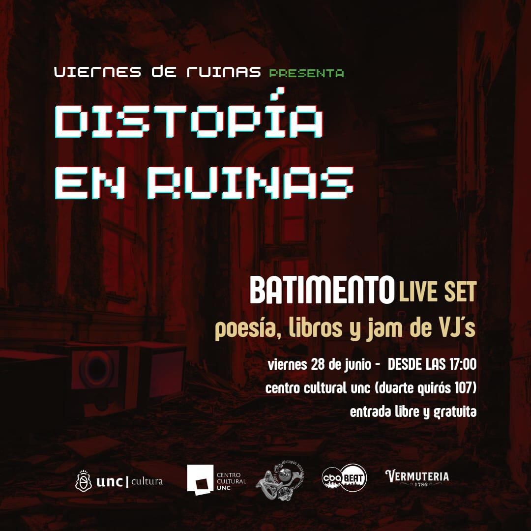 Llega un nuevo "Viernes de Ruinas" con el evento que une a Distopia y Batimento.