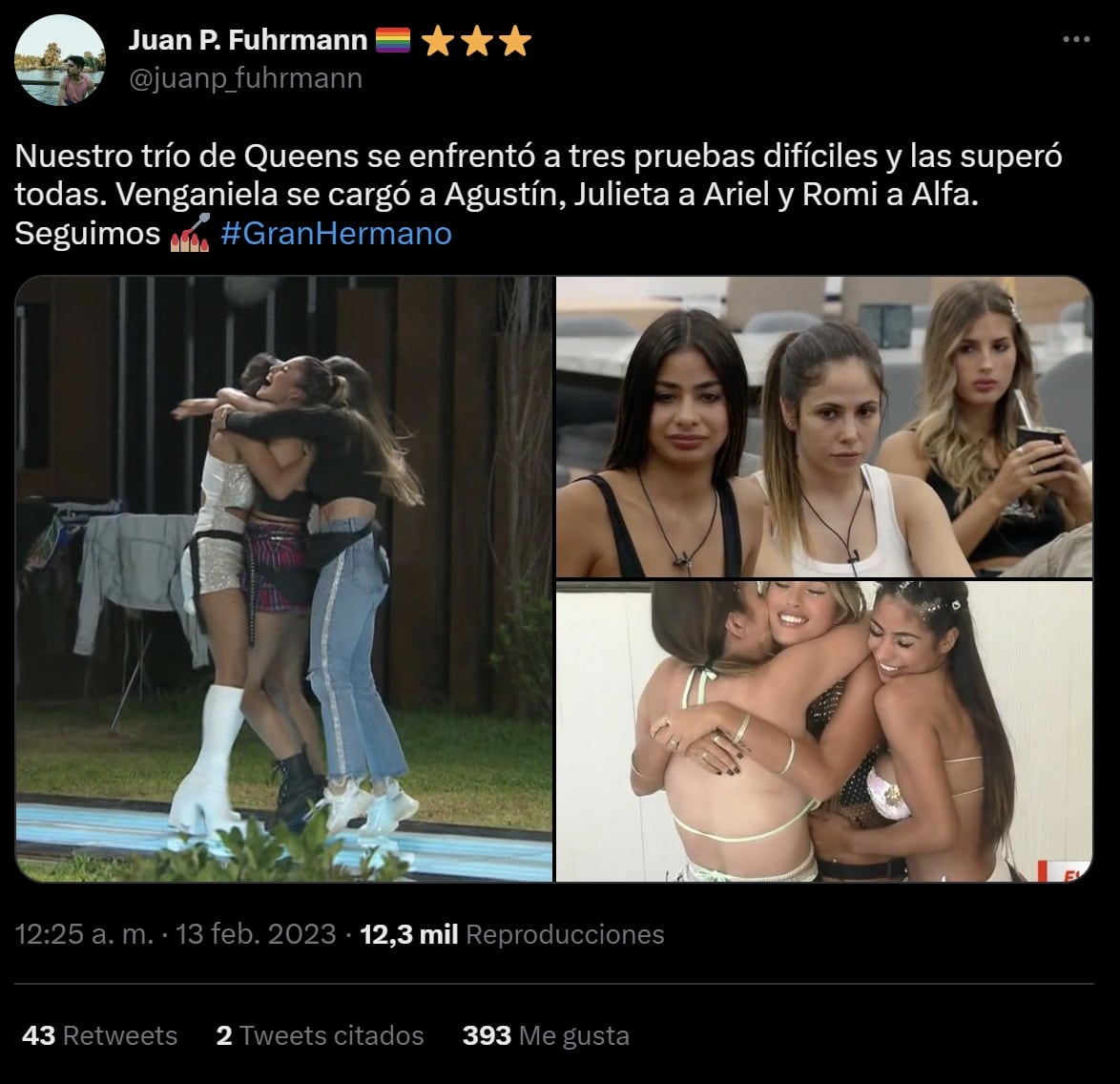 "Gran Hermano": los memes tras la salida de "Alfa" (Captura de pantalla)