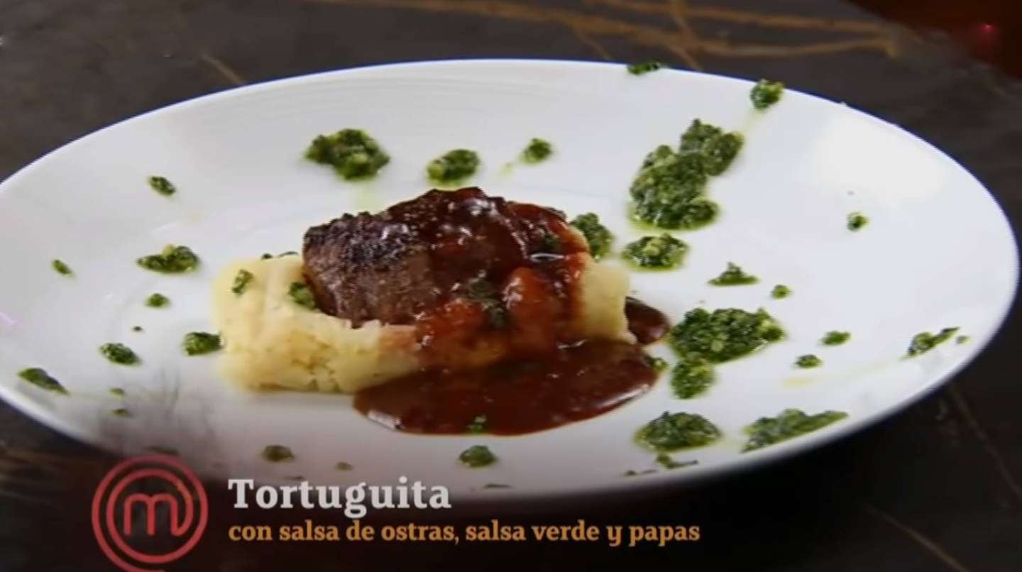 El plato que presentó Alex Caniggia.