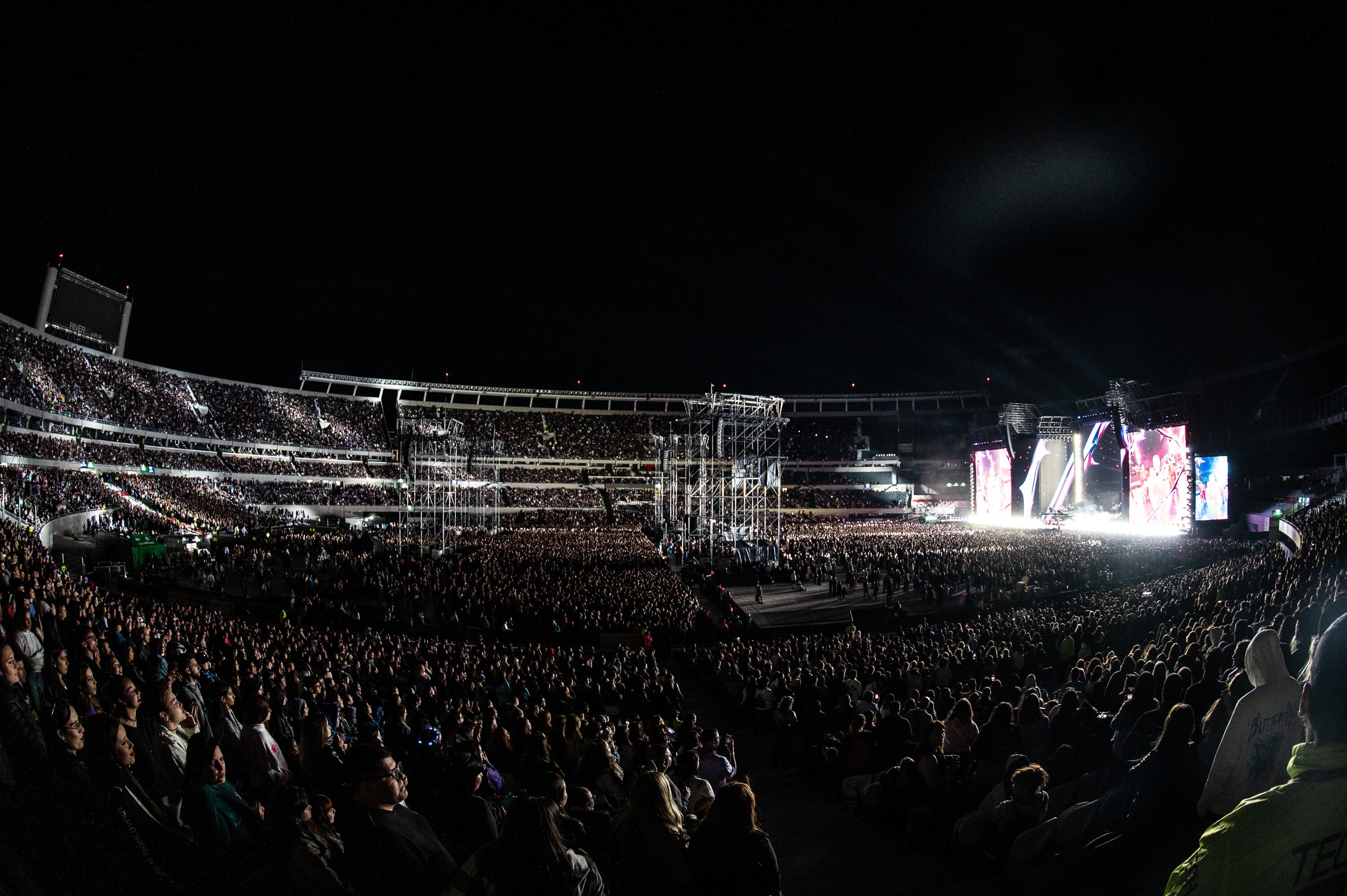 Así fue el primer show de María Becerra en River