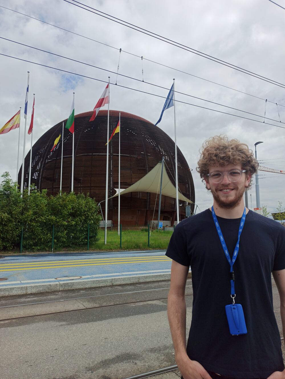 Guillermo Brauchli, un estudiante de 5º año de Ingeniería Electrónica