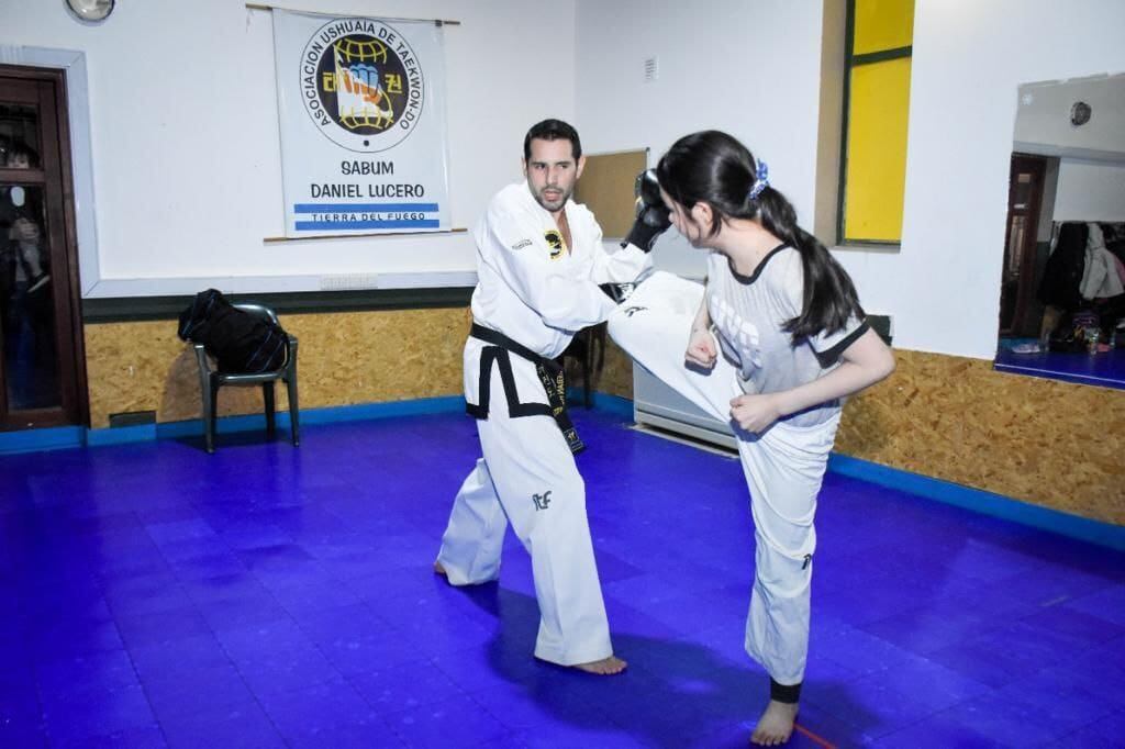 Visita a la escuela de Taekwondo