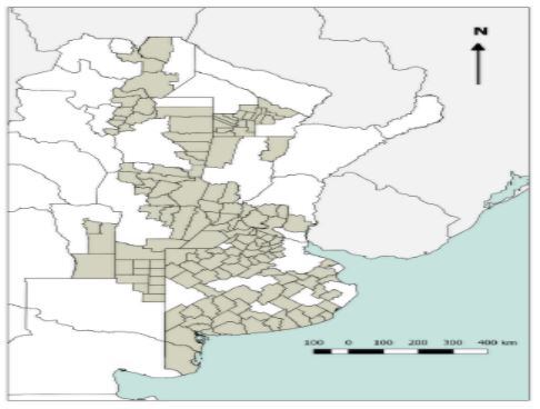 gráfico satelital