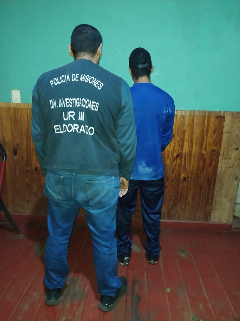 Eldorado: fue captado por las cámaras robando y terminó detenido.