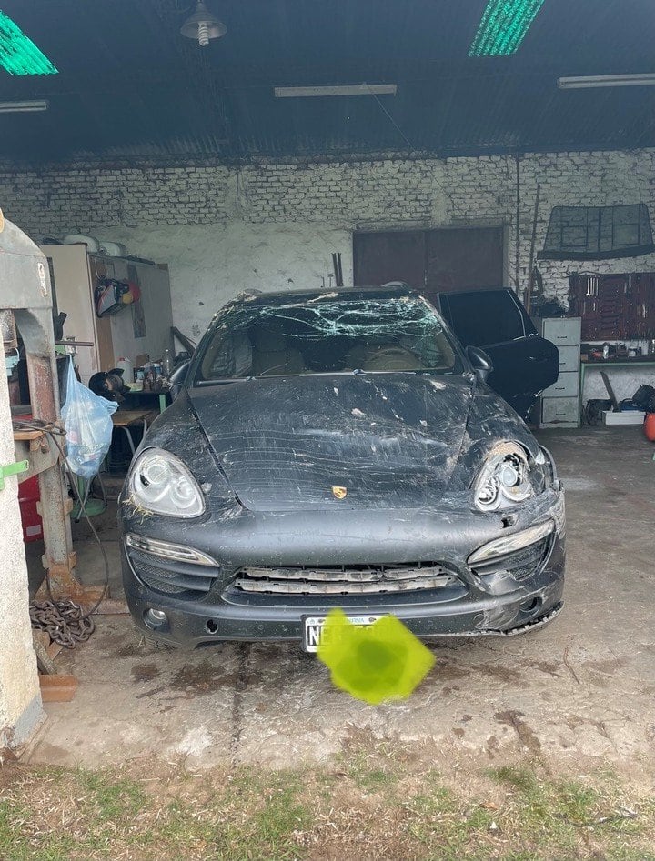 El publicista Ramiro Agulla volcó con su Porsche