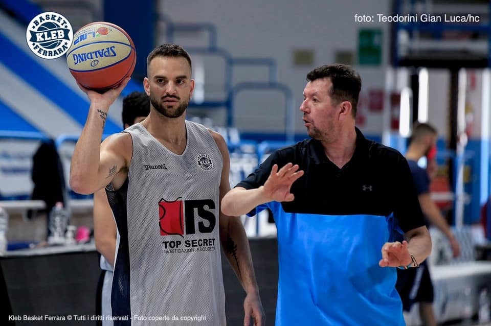 Pablo Bertone en KLEB Basket Ferrara