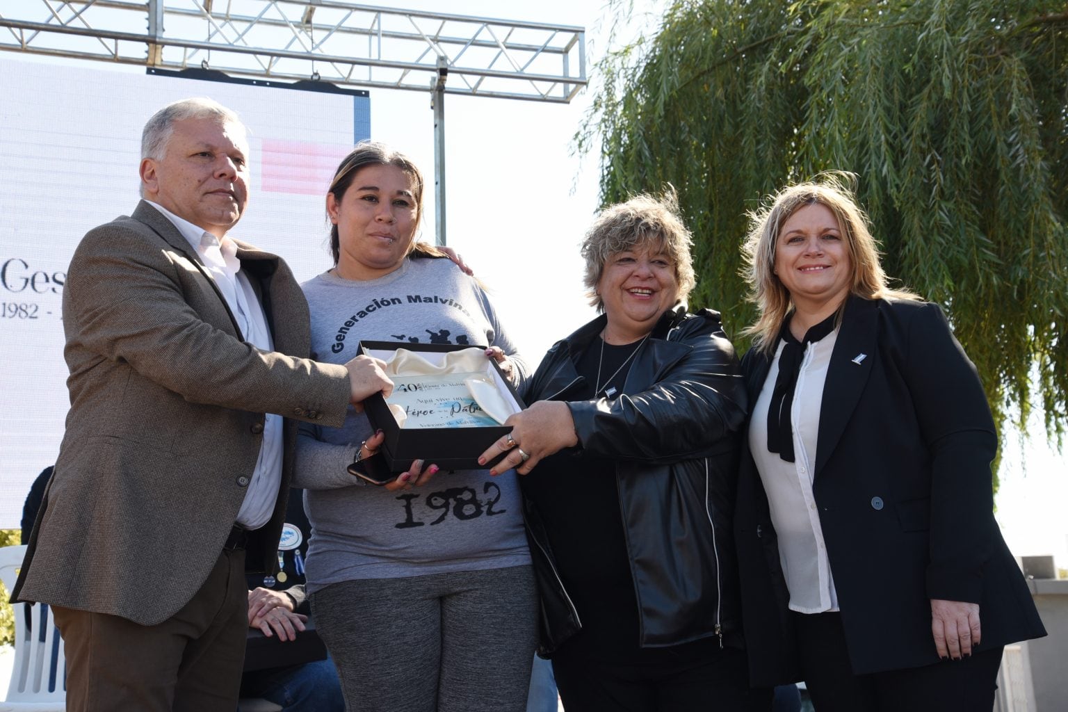 Acto 40 años Gesta de Malvinas en Arroyito