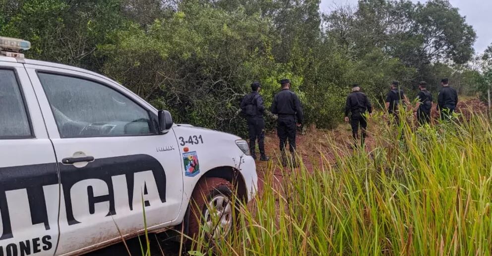 Continúa la búsqueda del septuagenario Antonio Champe en San Javier. Policía de Misiones