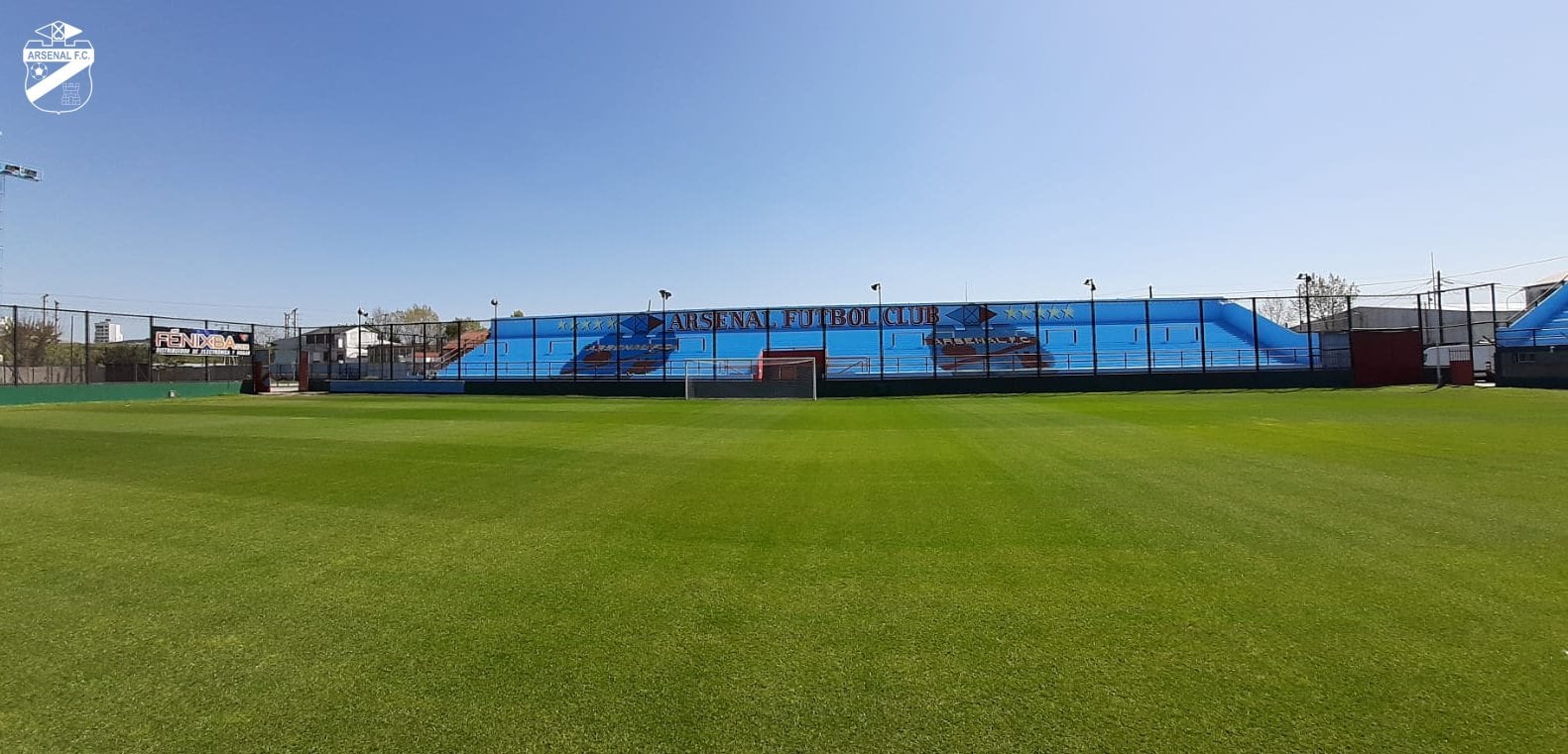 El estadio Julio H. Grondona luce remozado para recibir público por primera vez tras las restricciones por la pandemia de Covid-19.