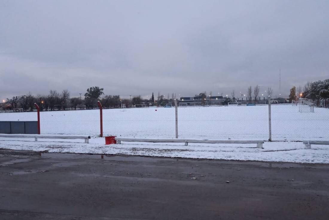 Predio La Agustina nevado