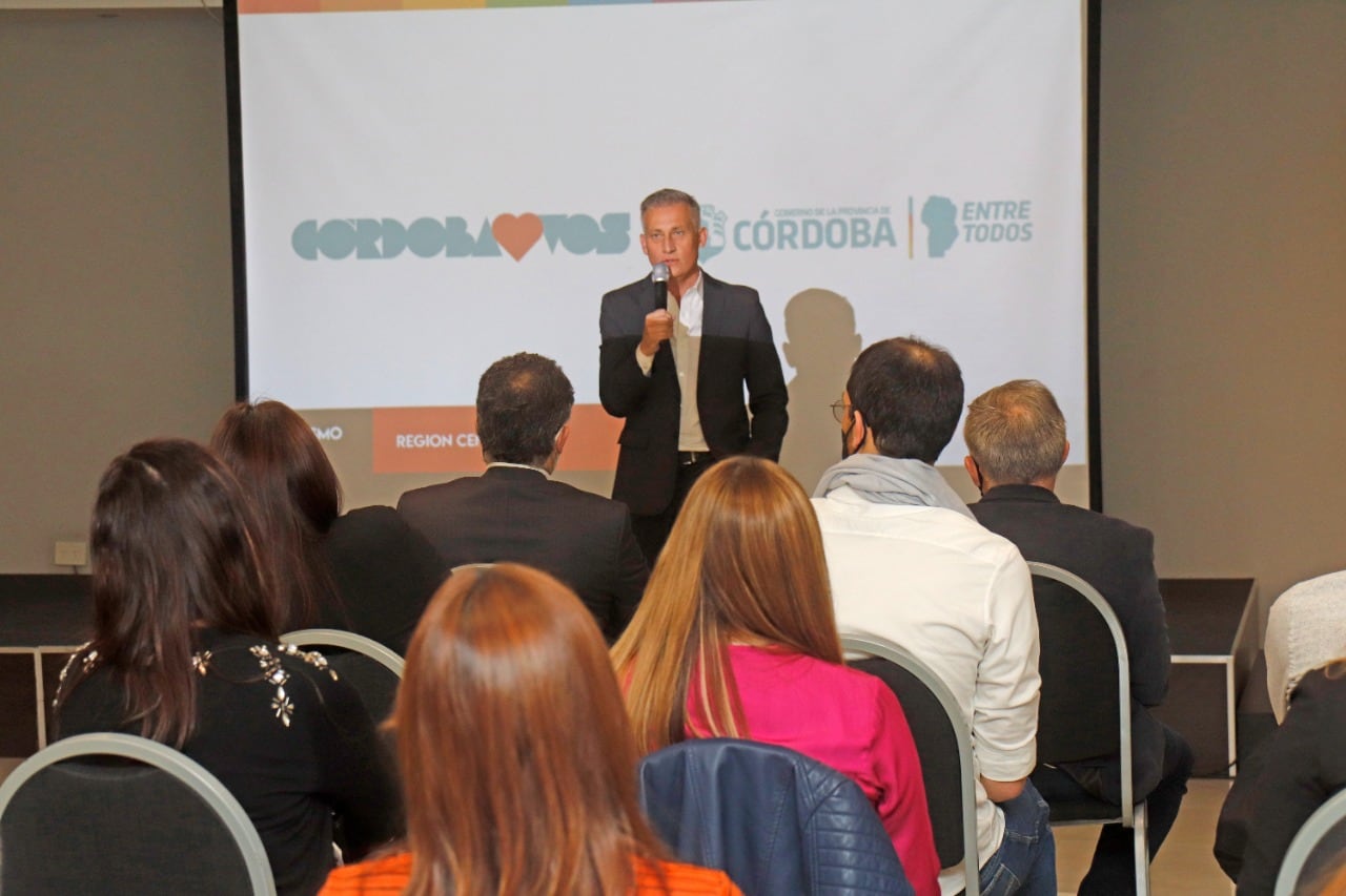 El presidente de la Agencia Córdoba Turismo, Esteban Avilés participó de la jornada.