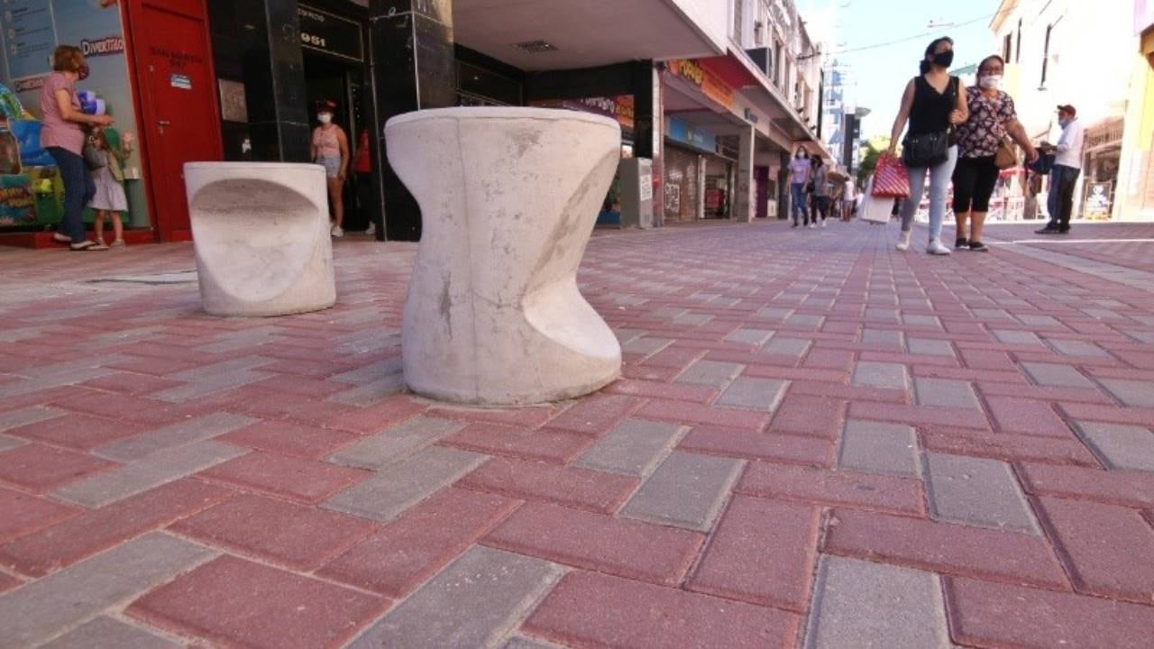 Los trabajos de remodelación de peatonal San Martín se retomarán tras los festejos de Reyes Magos. (Alan Monzón)