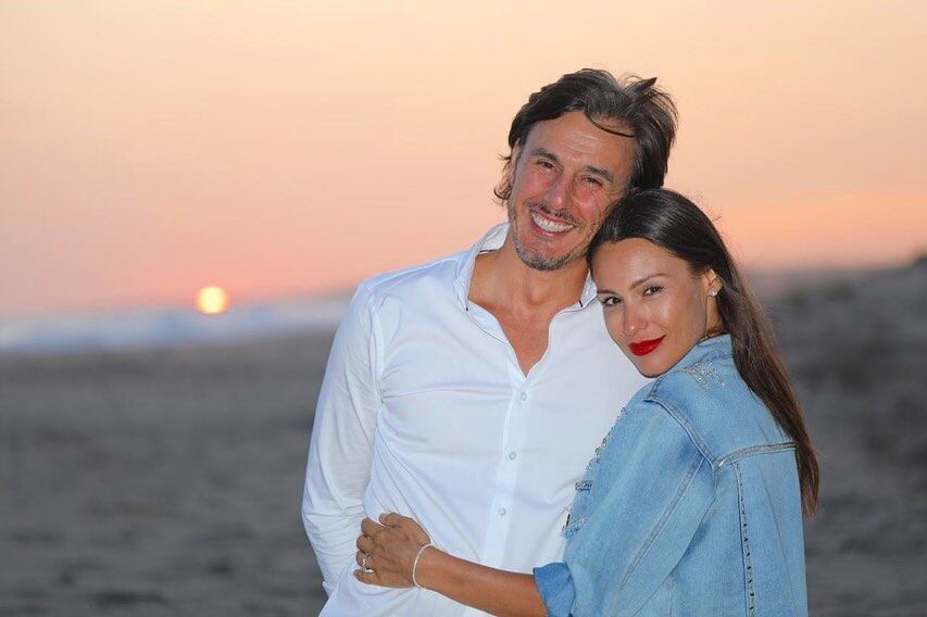 Carolina "Pampita" Ardohain y Roberto García Moritán cumplieron su primer aniversario casamiento.