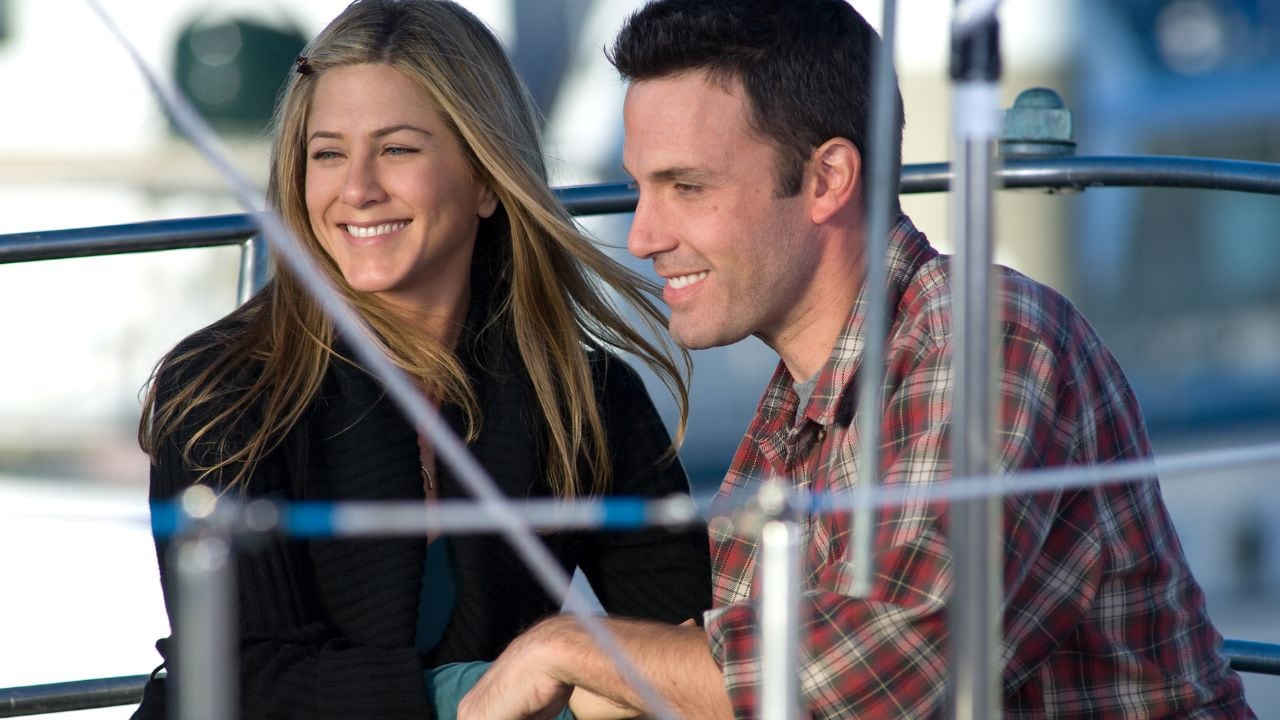 Jennifer Aniston junto con Ben Affleck en la película "He's just not that into you" (A él no le gustas tanto).