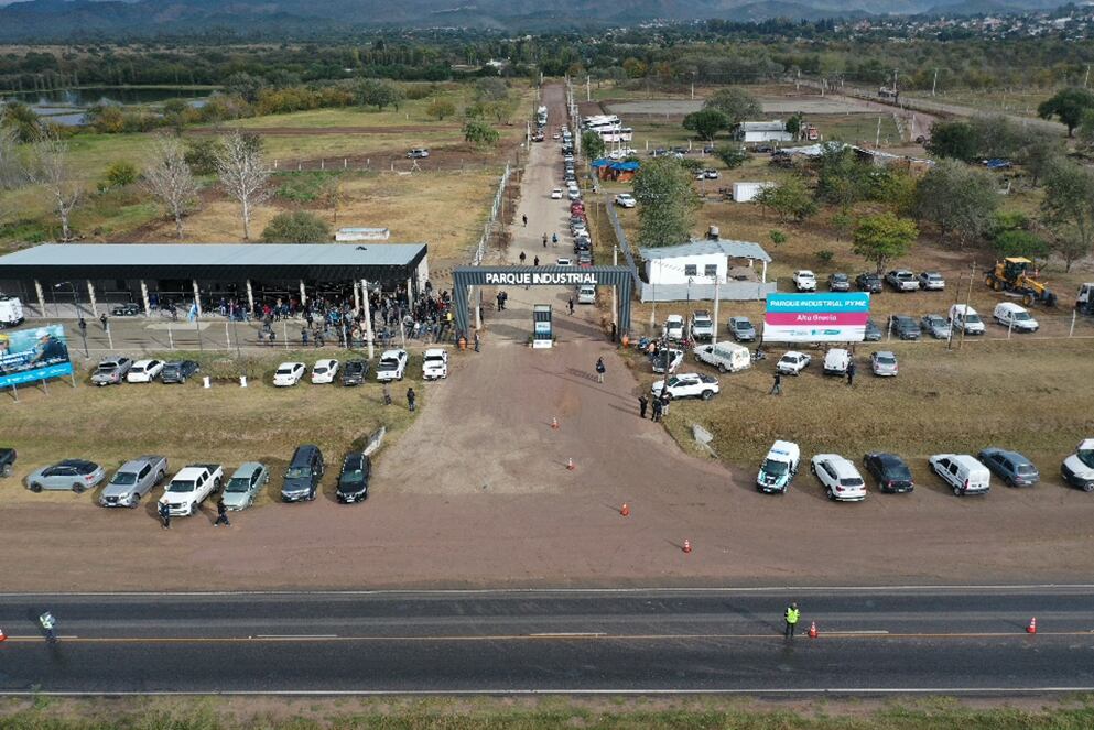 Alta Gracia ya cuenta con su primer parque industrial PyME. (Foto: Municipalidad de Alta Gracia)