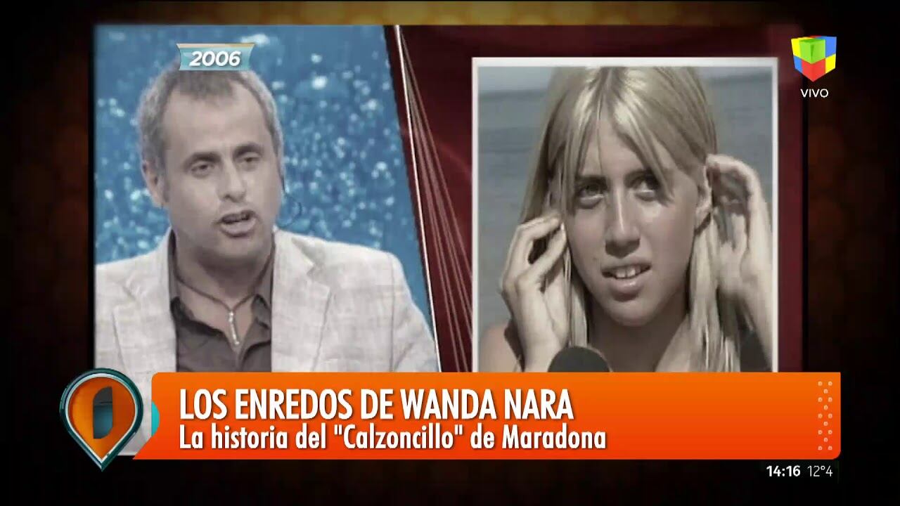 Los inicios de Wanda Nara.